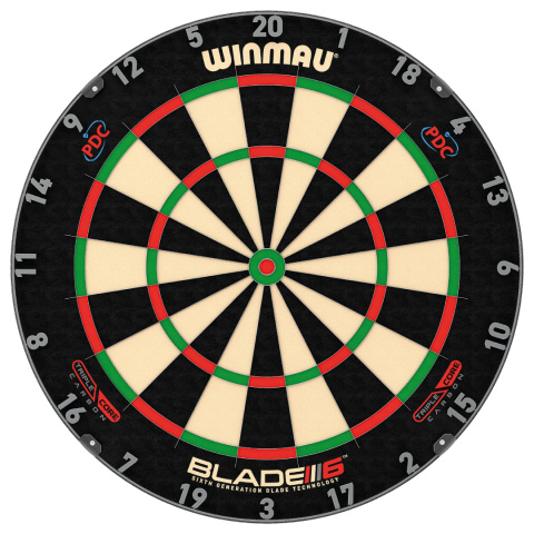 TARCZA WINMAU BLADE 6 TRIPLE CORE PDC