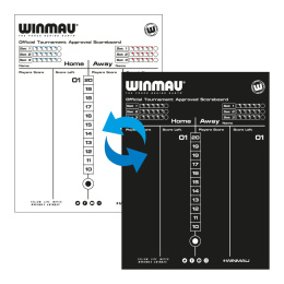 Winmau Dry Wipe dart scoreboard
