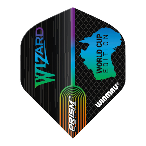 Winmau Simon Whitlock Prism Delta Wizard Rainbow Flight Winmau Simon Whitlock Prism Delta Wizard Rainbow Flight