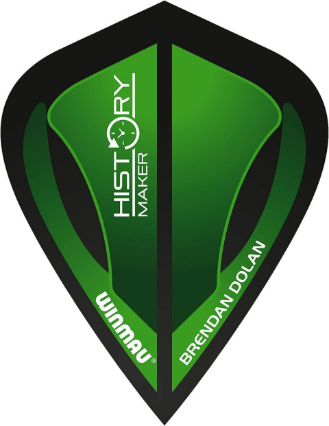 Winmau Brendan Dolan Kite Poly Flights Winmau Brendan Dolan Kite Poly Flights