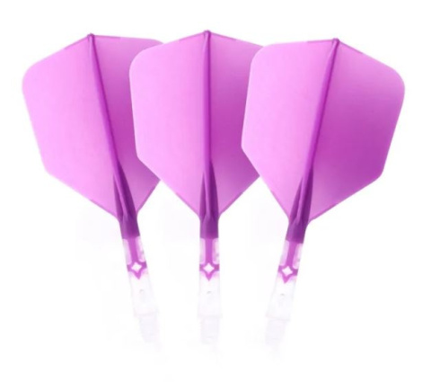 CUESOUL ROST T19 INTEGRATED DART FLIGHTS - Big Wing - Purple