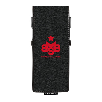 Shot Michael Smith WC Drop in Darts Case - Black - Etui na lotki