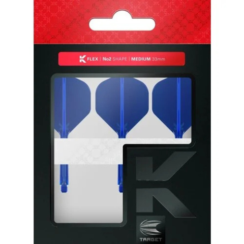 Target K-Flex Shaft&Flight System Blue no2 Standard Target K-Flex Shaft&Flight System Blue no2 Standard