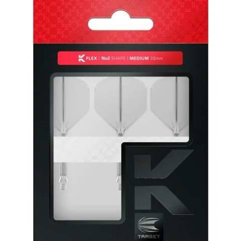 Target K-Flex Shaft&Flight System Clear no2 Standard Target K-Flex Shaft&Flight System Clear no2 Standard