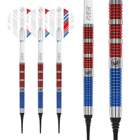 Winmau Wildcats 18 gram barrel/20 gram full - 90% Wolfram - Soft Winmau Wildcats 18 gram barrel/20 gram full - 90% Wolfram - Soft