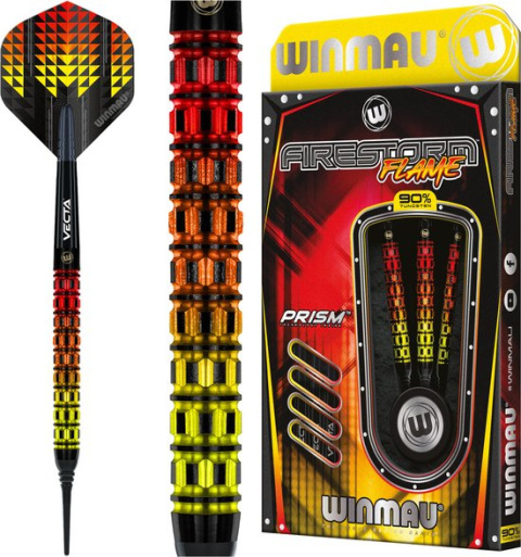 Winmau Firestorm Flame 20g - 90% Wolfram - Soft