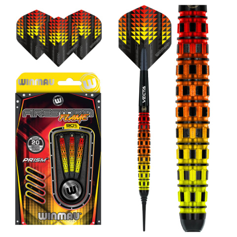 Winmau Firestorm Flame 20g - 90% Wolfram - Soft