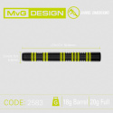 Winmau MvG Pro Series 18g barrel/20g pełna 85% - Soft