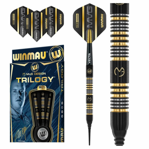 Winmau MvG Trilogy 21,5g barrel/23,5g pełna 90% - Soft