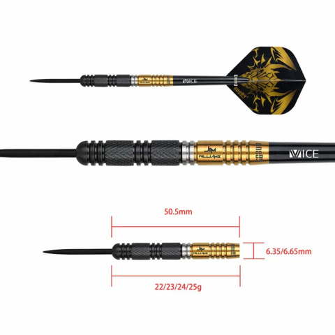 LOTKI ONE80 JIM WILLIAMS BLACK AND GOLD 90% LOTKI ONE80 JIM WILLIAMS BLACK AND GOLD 90%