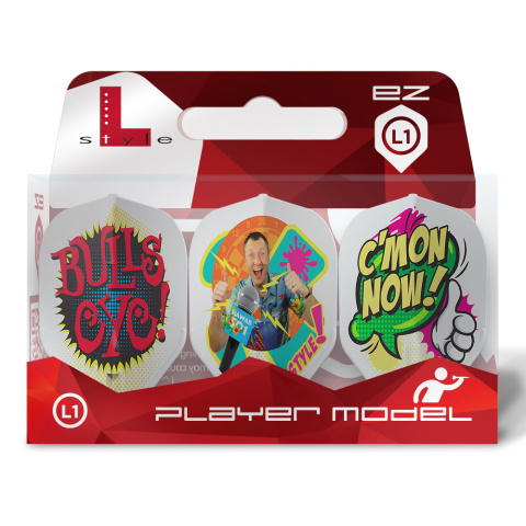 Piórka L-style L1EZ Wayne Mardle Type C White Piórka L-style L1EZ Wayne Mardle Type C White