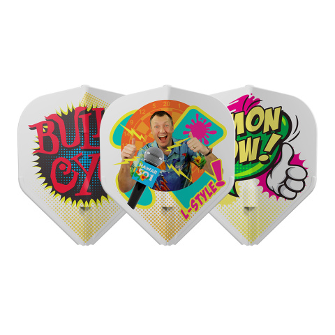 Piórka L-style L1EZ Wayne Mardle Type C White Piórka L-style L1EZ Wayne Mardle Type C White