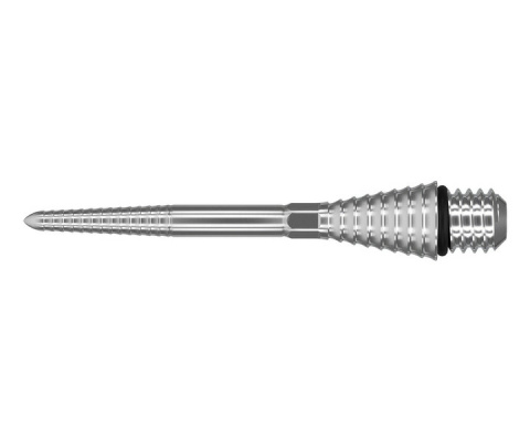 Groty soft Target Titanium Conversion Point Grooved - Silver Groty soft Target Titanium Conversion Point Grooved - Silver