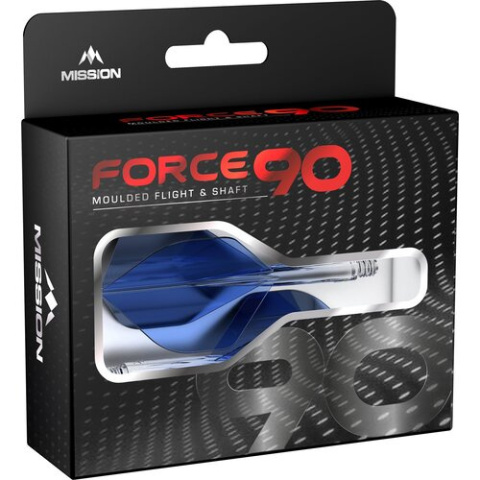 Piórka Mission Force 90 Gradient Transparent Blue NO6 Piórka Mission Force 90 Gradient Transparent Blue NO6