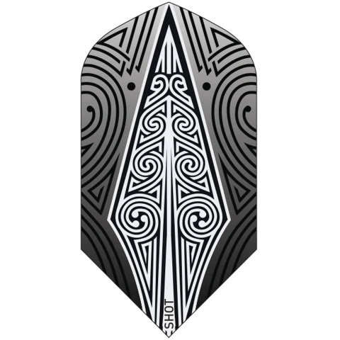 Shot Odin's SpearDart Flights -Slim Black Shot Odin's SpearDart Flights -Slim Black