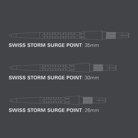 Target Swiss Storm Surge Point 26/30/35 mm Target Swiss Storm Surge Point 26/30/35 mm