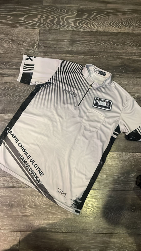 Koszulka personalizowana DARTONIKA szara Koszulka personalizowana DARTONIKA szara