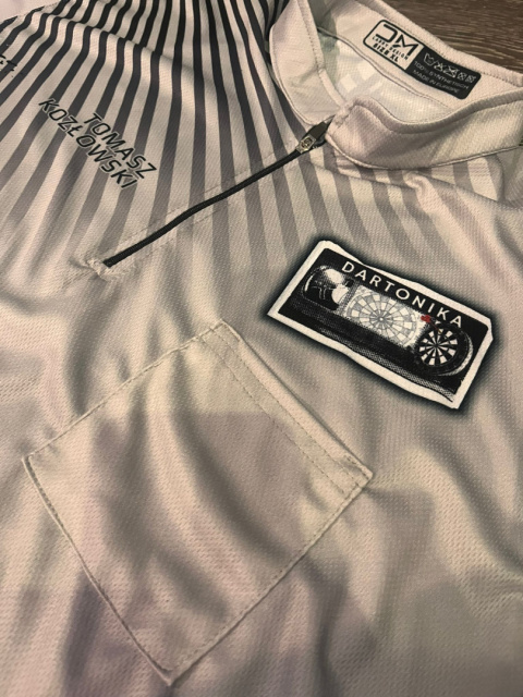 Koszulka personalizowana DARTONIKA szara Koszulka personalizowana DARTONIKA szara