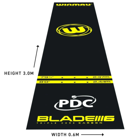Mata do Darta PRO ZONE ESSENTIAL PVC DART MAT Mata do Darta PRO ZONE ESSENTIAL PVC DART MAT