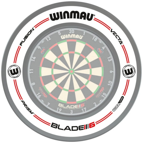 Opona Winmau Pro Line Blade 6 Original White Surround Opona Winmau Pro Line Blade 6 Original White Surround