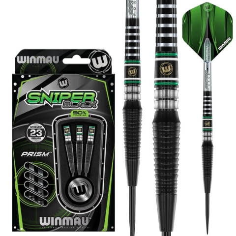 Lotki Winmau Sniper Black V2 90% Lotki Winmau Sniper Black V2 90%