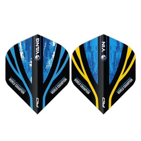 Piórka Red Dragon Luke Humphries World Champion Yin Yang Dart Flights - Blue & Gold Piórka Red Dragon Luke Humphries World Champion Yin Yang Dart Flights - Blue & Gold