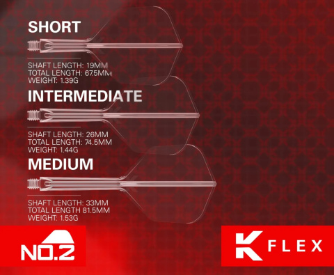 Piórka Target K-Flex Raymond van Barneveld NO2 Piórka Target K-Flex Raymond van Barneveld NO2