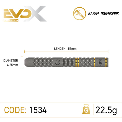 Winmau MVG Evo-X Michael van Gerwen 90%