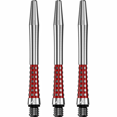 Shafty Mission Atom13 Natural Metal Gripped Red Shafty Mission Atom13 Natural Metal Gripped Red