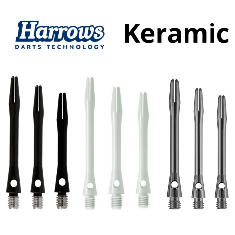 Shafty aluminiowe Harrows Keramic różne kolory! Shafty aluminiowe Harrows Keramic różne kolory!