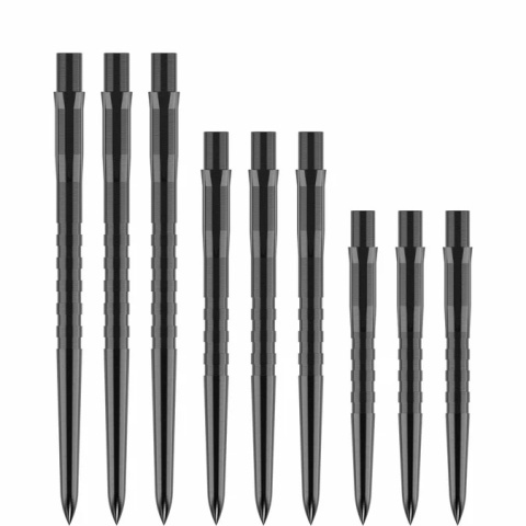 Mission Caliburn EVO Dart Points Grooved Black Mission Caliburn EVO Dart Points Grooved Black