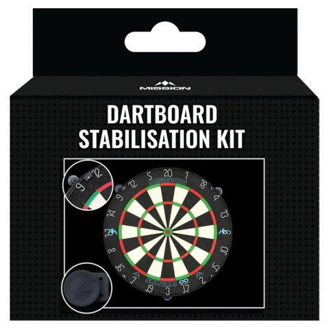 Mission Dartboard Stabiliser Kit zestaw do stabilizacji tarczy Mission Dartboard Stabiliser Kit zestaw do stabilizacji tarczy