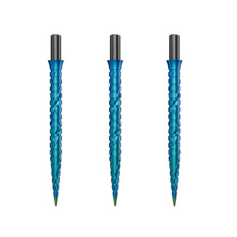 Groty Cuesoul Touch Point II Titanium Coated Slash Cut GZ9 Rainbow Groty Cuesoul Touch Point II Titanium Coated Slash Cut GZ9 Rainbow