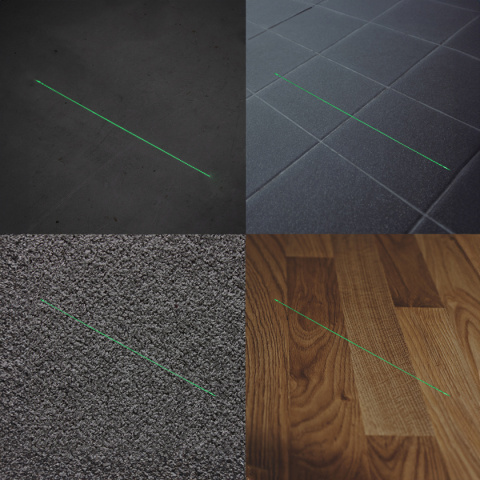 Bull's NL Green Laser Oche Laserowa linia rzutu