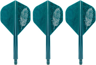 CONDOR AXE Standard Doodle Feather Blue Green Shiori Sato