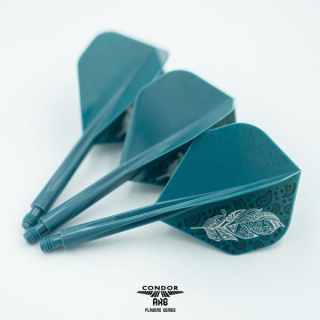 CONDOR AXE Standard Doodle Feather Blue Green Shiori Sato