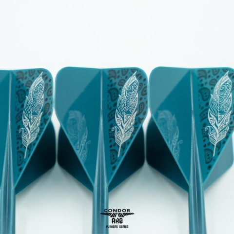 CONDOR AXE Standard Doodle Feather Blue Green Shiori Sato CONDOR AXE Standard Doodle Feather Blue Green Shiori Sato