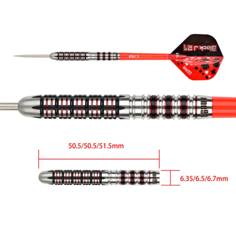 ONE80 Black J21 01 90% darts ONE80 Black J21 01 90% darts