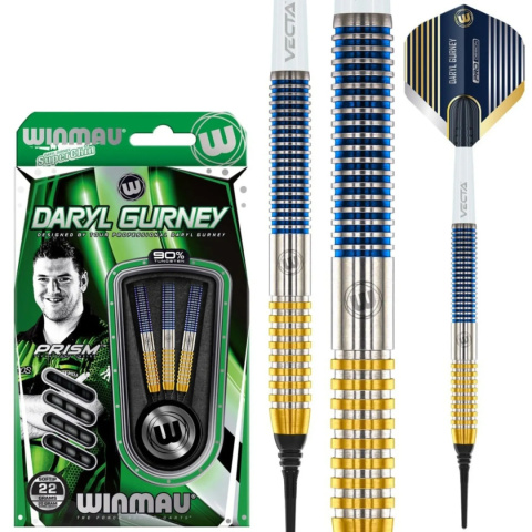Lotki Soft Winmau Daryl Gurney SC 1.0 Series 90% 22g (cała lotka) Lotki Soft Winmau Daryl Gurney SC 1.0 Series 90% 22g (cała lotka)