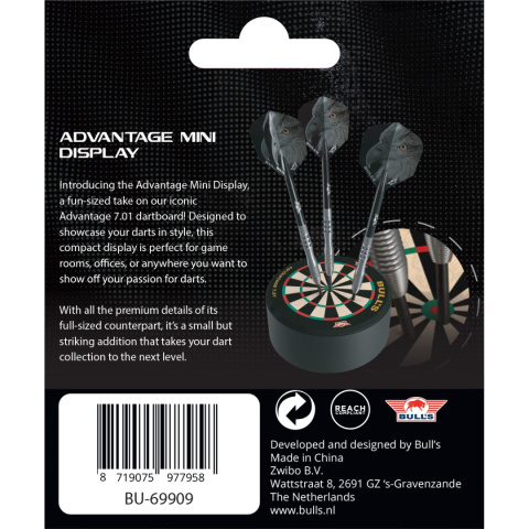 Stojak do lotek Bull's Advantage Mini Dartboard Stojak do lotek Bull's Advantage Mini Dartboard