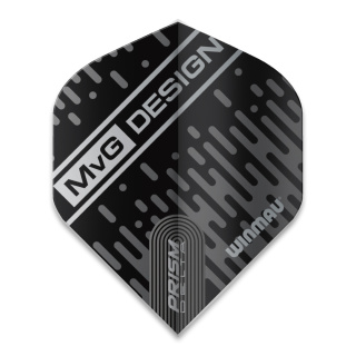 Piórka Winmau Michael van Gerwen Prism Delta Black/Grey