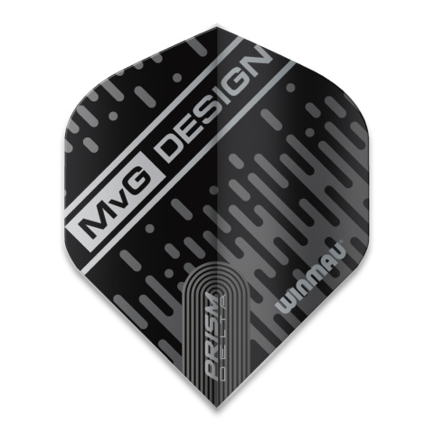 Piórka Winmau Michael van Gerwen Prism Delta Black/Grey Piórka Winmau Michael van Gerwen Prism Delta Black/Grey