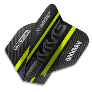 Piórka Winmau Prism Alpha Black MVG Green