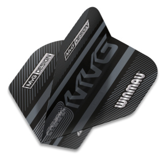 Piórka Winmau Prism Alpha Black MVG Grey