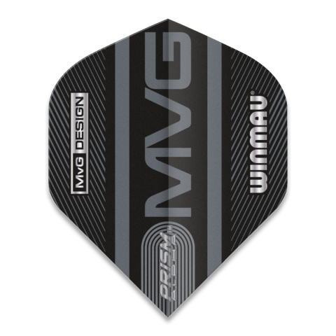 Piórka Winmau Prism Alpha Black MVG Grey
