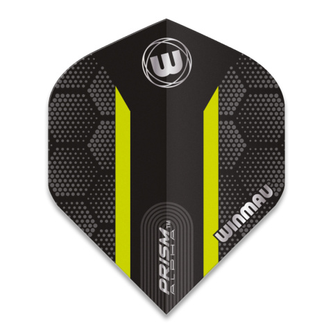 Piórka Winmau Prism Alpha Extra Thick Black & Green Stripe Piórka Winmau Prism Alpha Extra Thick Black & Green Stripe