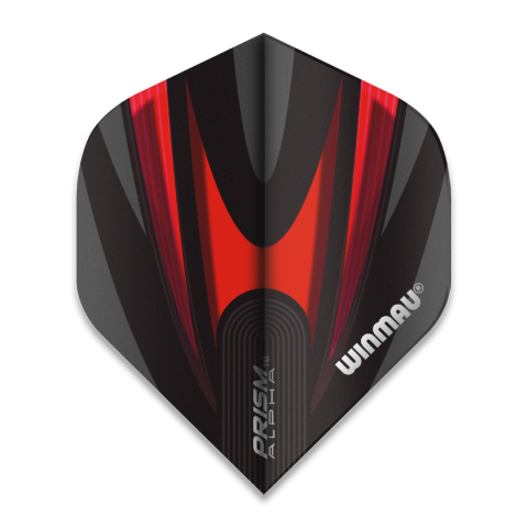 Piórka Winmau Prism Alpha Extra Thick Black & Red Piórka Winmau Prism Alpha Extra Thick Black & Red