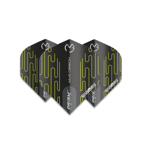 Piórka Winmau Prism Delta MVG Black/Green Piórka Winmau Prism Delta MVG Black/Green