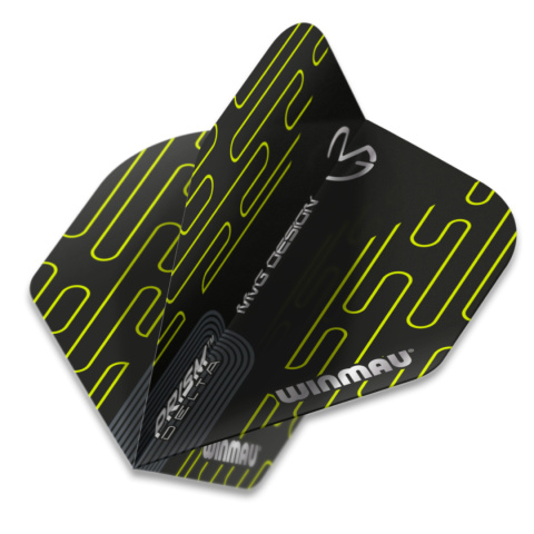 Piórka Winmau Prism Delta MVG Black/Green Piórka Winmau Prism Delta MVG Black/Green