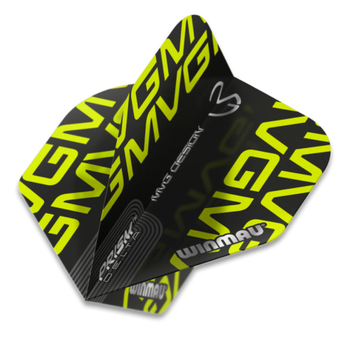 Winmau Prism Delta MVG Black Flights